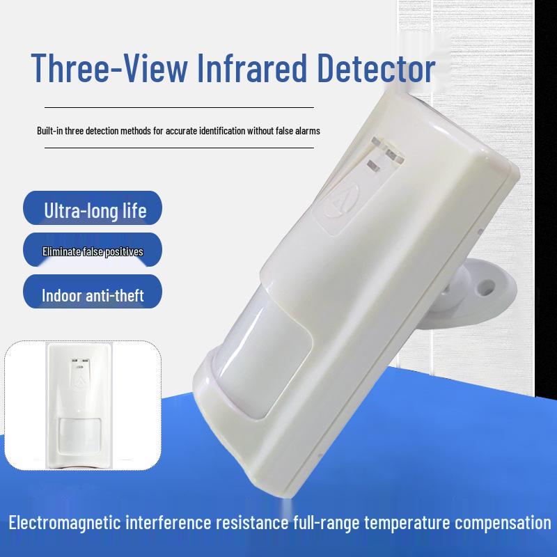 Wired Infrared Microwave Anti-theft Wide-Angle Human Sensor