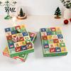 Surprise Toy Gift Set 5Pcs 24-Day Christmas Advent Calendar Box, Blank Box with Pull-Tab Windows, Countdown Container, Holiday Party Favor Xmas