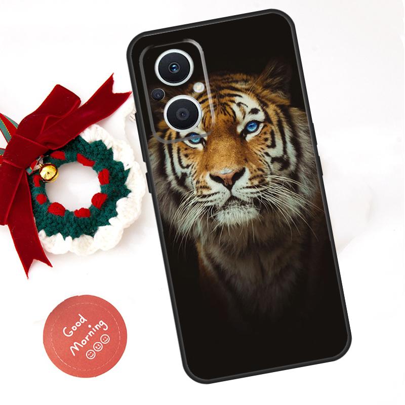 Чехол Animal Tiger для OPPO Reno 8 Lite 10 11 12 13 14 Pro 11F 12F 13F 14F Чехол OPPO Find X8 X5 X6 X9 Pro