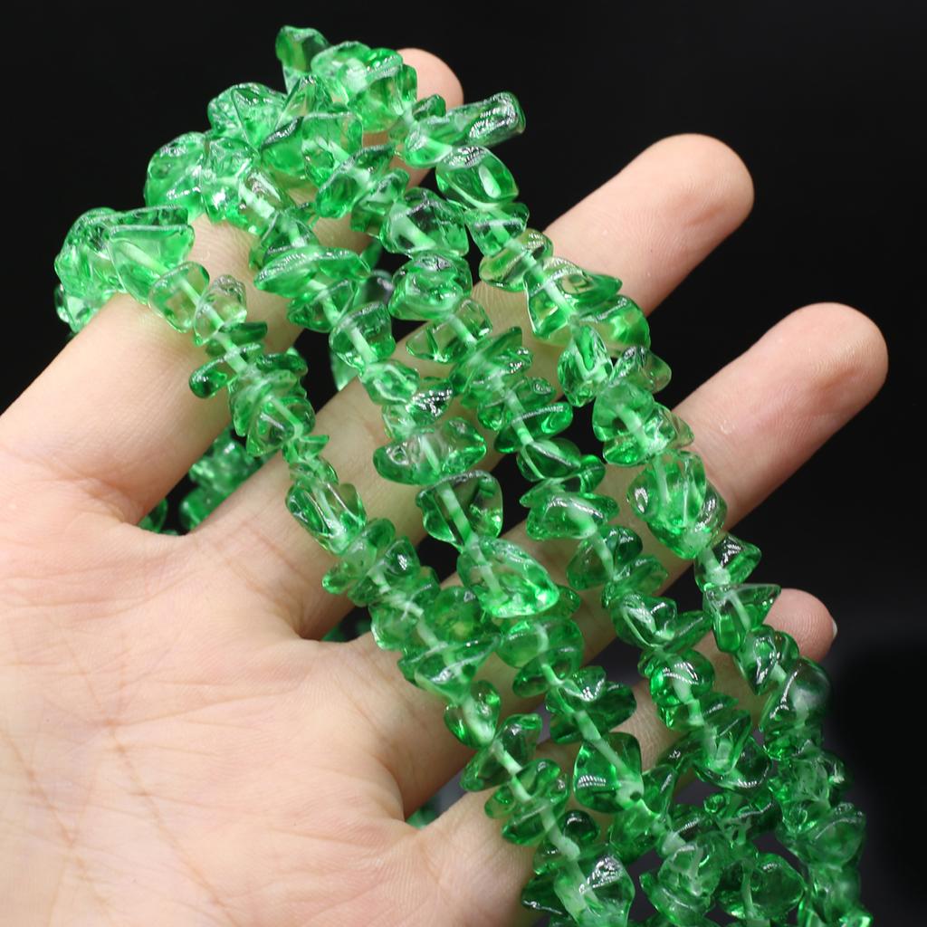 Бусины из натурального камня, добавляющие цвет, гравийные бусины для изготовления ювелирных изделий, ожерелье, серьги, браслет, аксессуар, длина 80 см