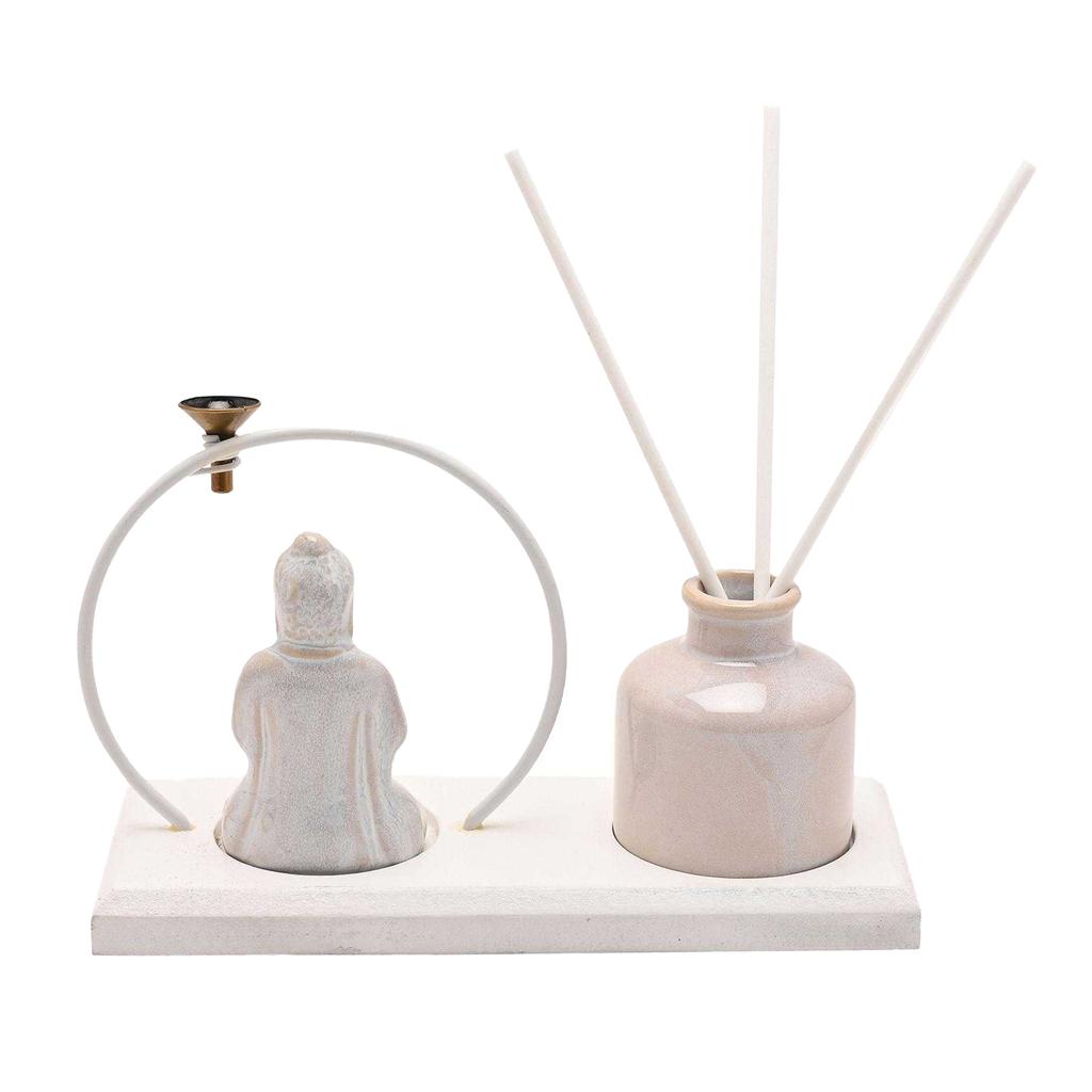 Serenity Sitting Buddha Incense Gift Set