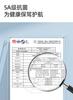 Langdeng Men's Summer Refreshing Cotton and Hemp Half Zipper Collar Business and Leisure Polo Shirt