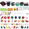 YONGDING Play Play Kitchen Mini Kitchen Educational Pretend Frying Cooking Color Shape Kindergarten Present Piece Set, Set, Set, Toy, Toy, Play,