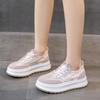 2025 Новинка Высокая платформа Женская обувь Удобная и элегантная Дешевая дизайнерская Роскошная Корейская Обувь для ходьбы Женские Спортивные туфли Распродажа