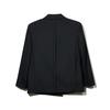 Zno Wool Blended Double-Breasted Jacket