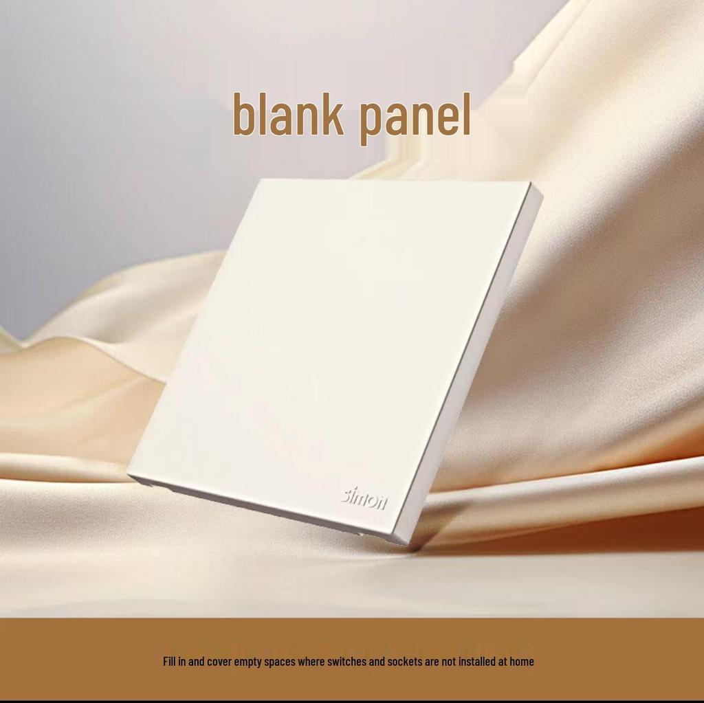 Simon i6Air Ultra-Thin Five-Hole 86 Type Switch and Socket for Home Decor