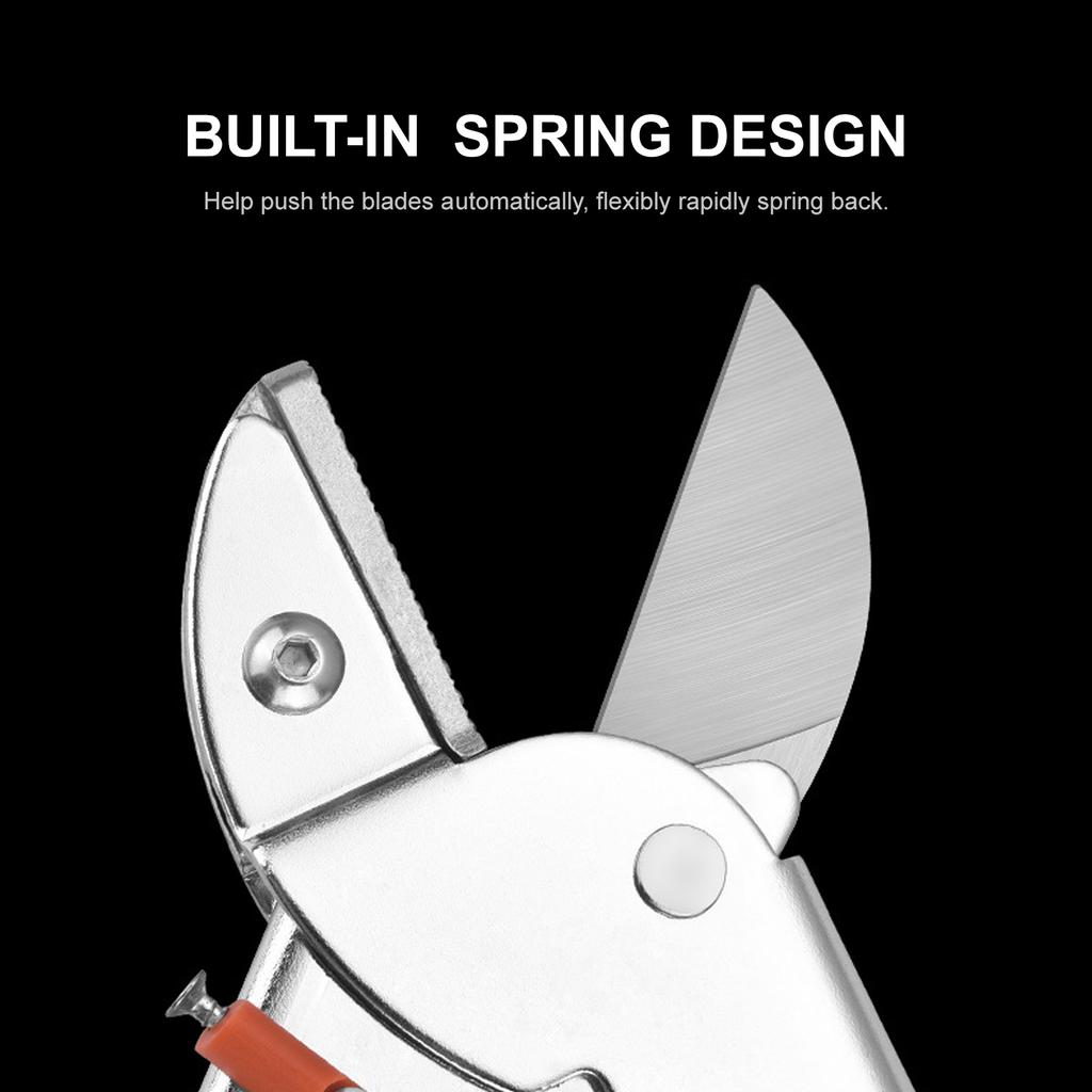 Секаторы Стальное лезвие Садовые ножницы с эргономичными ручками Садовые ножницы для обрезки Ножницы для бонсай Профессиональные