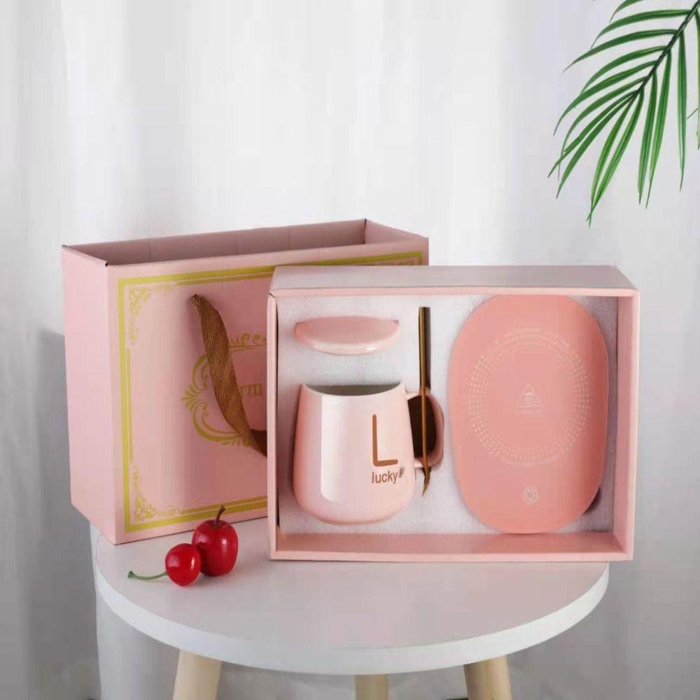 Умная подставка с подогревом для кофейной кружки, USB-подогреватель для кружки, подставка с подогревом, набор для подогрева кружки, подогрев кофе