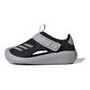 adidas Нескользящие амортизирующие низкие кроссовки детская обувь черно-серый FY8934