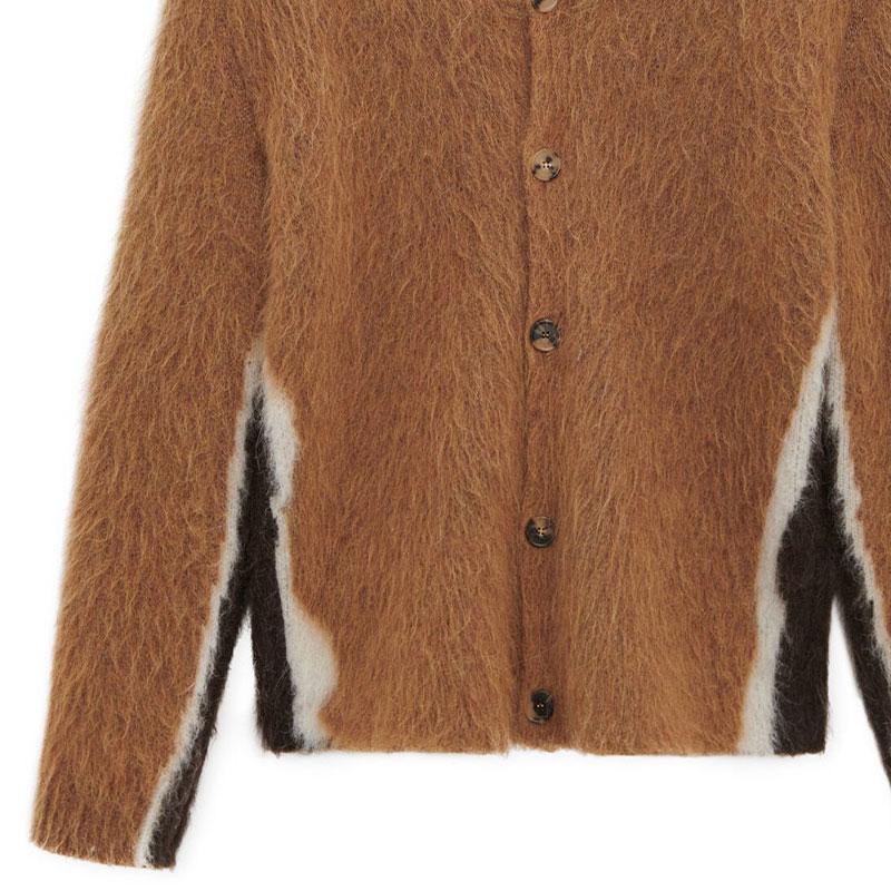 LOEWE Textured Fabric Long Sleeve Cardigan H526Y16K91-3828
