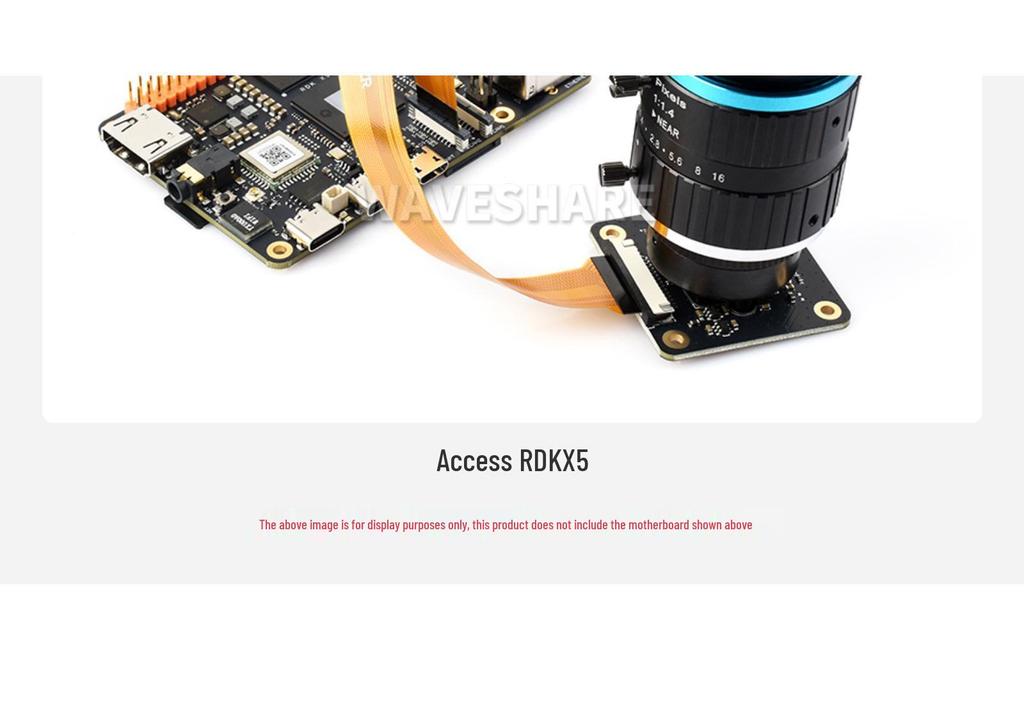 Модуль камеры Raspberry Pi MicroSnow IMX477 - Нано-камера 12,3 МП