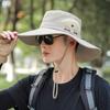 Outdoor Men Women Sun Hat Safari Bush Boonie Hiking Fishing Cap Large Wide Brim Hat