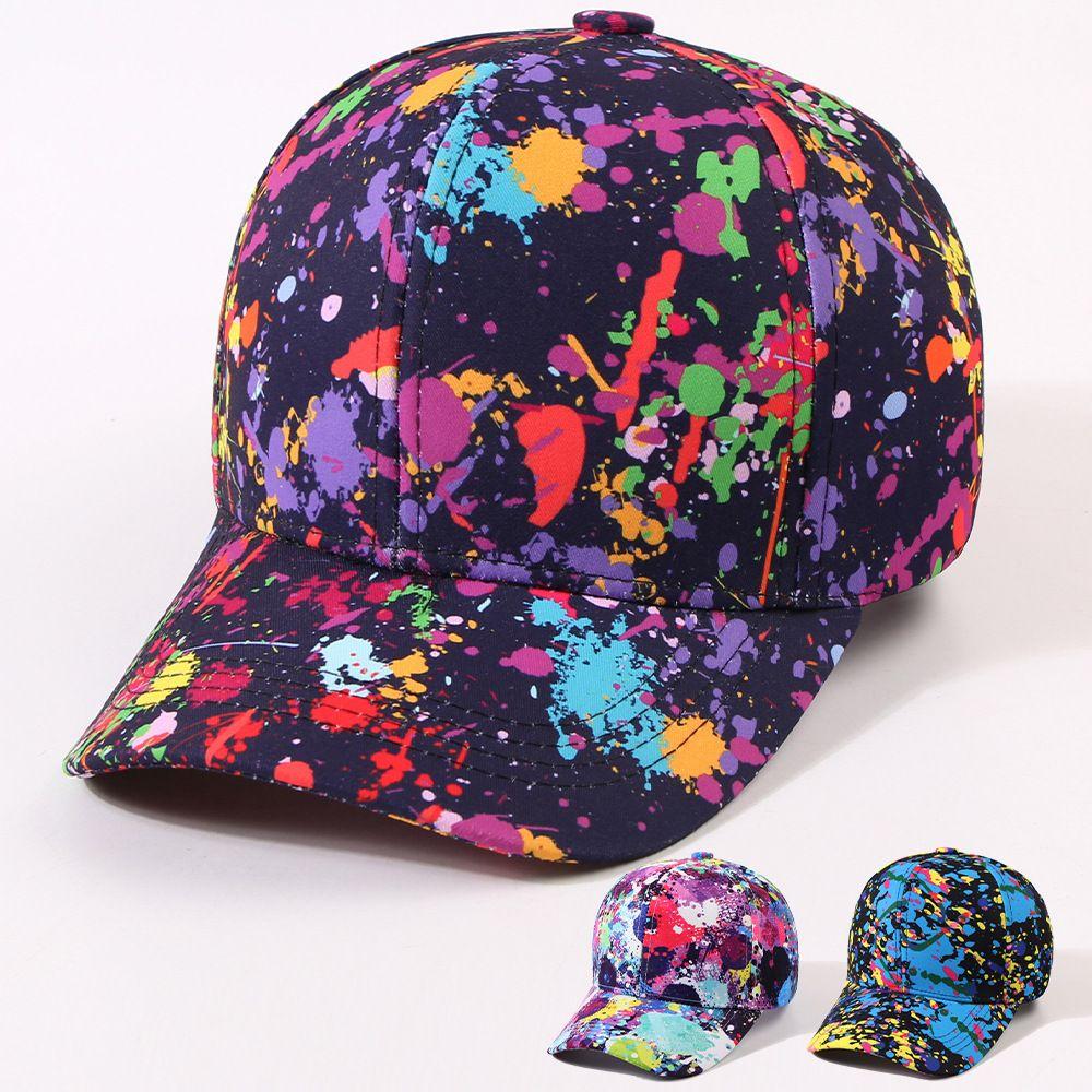 Бейсболка с принтом граффити женская летняя регулируемая Snapback Хип-хоп уличный стиль повседневная защита от солнца молодежная кепка