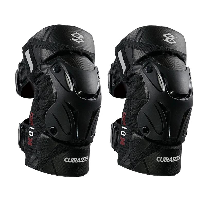 Cuirassier Protective Motorbike Kneepad Motocross Motorcycle Knee Pads MX Protector Night Reflective Racing Guards Protection