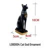 Cat Egyptian Ornaments Resin God Exotic Stylish Home Decor Gift
