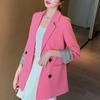 Весна, лето, осень, шикарный пиджак, пиджак для женщин, корейский, британский, тонкий пиджак, костюмы, женские элегантные модные пальто
