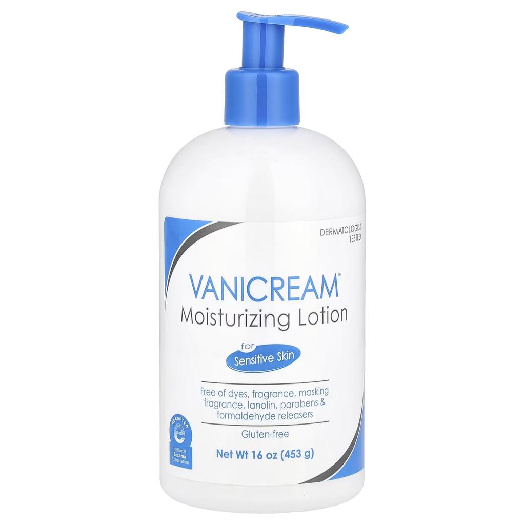Vanicream Moisturizing Lotion for Sensitive Skin Unscented 453g (16oz) [Product]