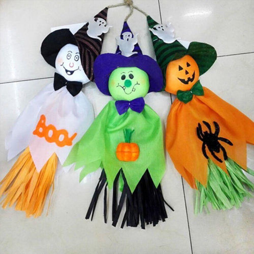 New Arrival Hot Sale 1 Piece Festival Halloween Ghost Ornament Home Party Supplies Halloween Hanging Decoration