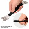 1Pc Car Trim Removal Tool Stainless Steel Two-end Trim Removal Level Pry Tools Door Panel Audio Terminal Fastener Driver