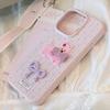 Fresh polka dot cartoon puppy iPhone 16 Pro Max phone case suitable for iPhone 15, 12, 14, 17