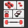 JOROTO Adjustable Dumbbell Barbell Kettlebell Set