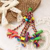 Wear-resisting Anti-bite Parrot Chew Toy Bird Rope Perches Bird Tearing Toys Bird Climbing Ladder
