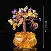Natural crystal shake money fortune tree fish tank ornament office ornament lucky small ornament creative transshipment gift