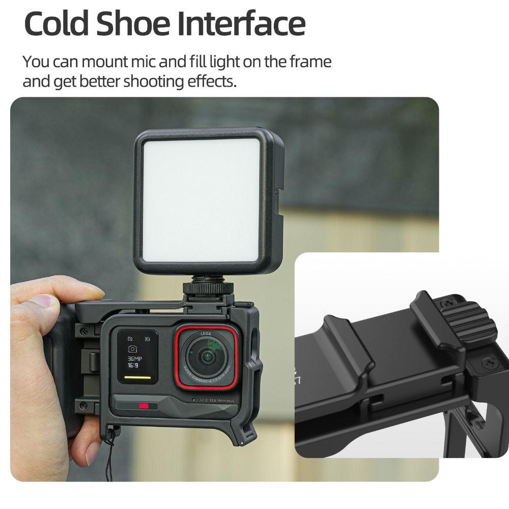 Shutter Button Photography Street Grip Kit for Insta360 Ace Pro 2/Ace Pro Action Camera Accessories