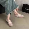 Fashion Summer Mesh Hollow Sandals Women Flats Shallow Loafers 2024 New Beach Walking Designer Shoes Comfort Retro Female Zapatillas
