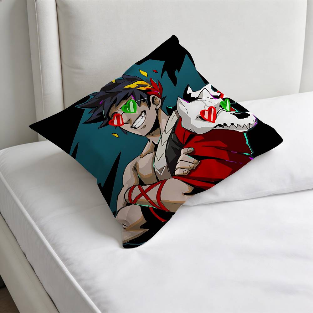Hot HHades  Game Square Pillow Case Soft Decorative Throw Pillow Cover for Home Sofa Bed