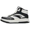982 Fleece Comfortable Fashion Warm Non-Slip High-Top Sneakers Women Sneakers Black White 122448961-1