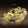 728pcs Military Series 15 Light Tank Building Block Toy  No Box