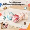 Soft TPR Toys for Pet Teeth Massage Squeaky Dog Balls, Durable Interactive Toy, Cleaning Chew Aggressive Chewers Star Texture Toy Small Medium