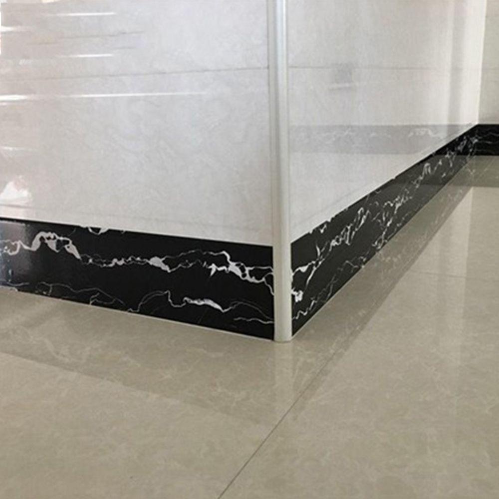 10 м/рулон дверной рамы талии обои водонепроницаемый волновод линия домашний декор настенная наклейка граница