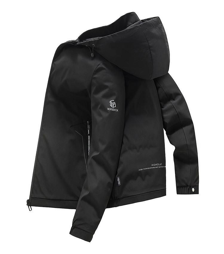 Detachable Hood Windproof Jacket