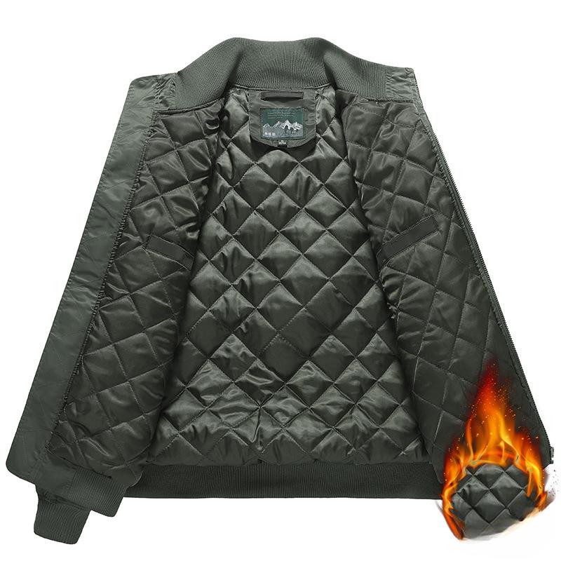 Куртка с бейсбольным воротником, летная куртка, осенне-зимняя, пилотская куртка ВВС, мужская бейсбольная форма, короткая тактическая куртка-стойка для мужчин