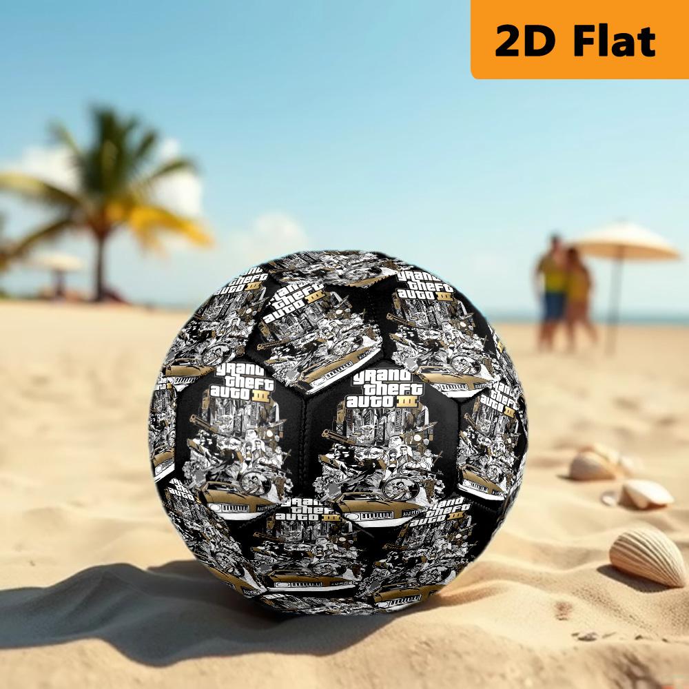 Urban Chaos Crime Soccer Ball Suitable for both training and competition Wear-resistant and slip-resistant High elasticity No. 5 football