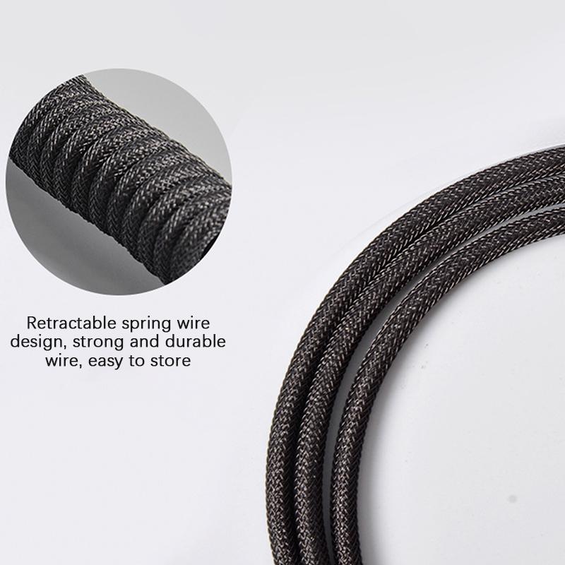 USB-клавиатура Type-C USB-кабель Typec Механическая клавиатура Витой провод Aviator 1,5 м