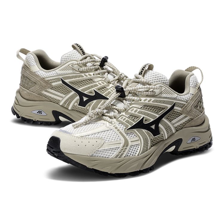 Mizuno Фиджи Тл Замша Синтетическая кожа Ретро Уличная Амортизация Нескользящие Износостойкие Низкие Повседневные Кроссовки D1GH240903