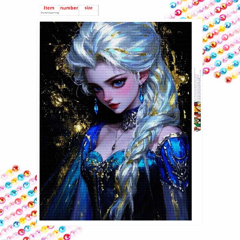 Disney Набор для алмазной мозаики Эльза Ледяная Королева, Декор для дома, Поделка, Идеальный Подарок Своими Руками