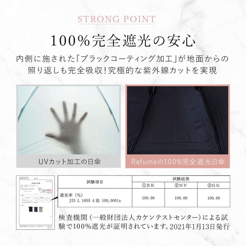 Long UV Light For Both Sunny and Rainy Heat UV Line Parasol, Umbrella, Protection, 100% Blocking, Lightweight, 260g, Weather, Shielding, Protection,