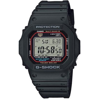 Casio G-Shock Серия 5600 Мужские Водонепроницаемые Радиоуправляемые Солнечные Цифровые Черные GW-M5610U-1 GW-M5610-1 Постоянная Модель Номер Параллельный Импорт