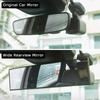 Plastic Car Interior Wide-angle Rearview Mirror 300mm Auto HD Assisting Mirror  Car Modified Parts
