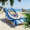 Manchester City F.C Print Beach Towel, Large Soft Quick Dry Towel for Beach Camping Swimming