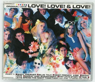 CD ORIGINAL LOVE - Love! Любовь! & Любовь! TOCT6196 Eastworld 1991 Япония Рок Б/У