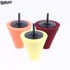 2pcs Sponge Car Hub Polishing Sponge Grinding Head Metal Plastic Grinding Conical Sponge Polishing Sponge Wheel