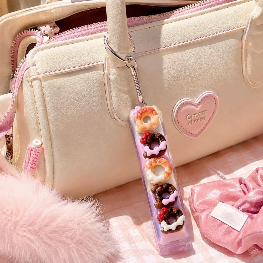 Fingertip Button Toy Fidget Key Chain Creative Mini Keyboard Pendant Keycap Keychain Key Decor