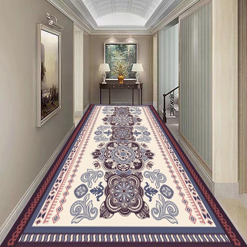 Абстракция Дом Длинный коридор Ковер Коридор Лестница Гостиничный коридор Нескользящий Длинный ковер Моющиеся напольные коврики Настраиваемые