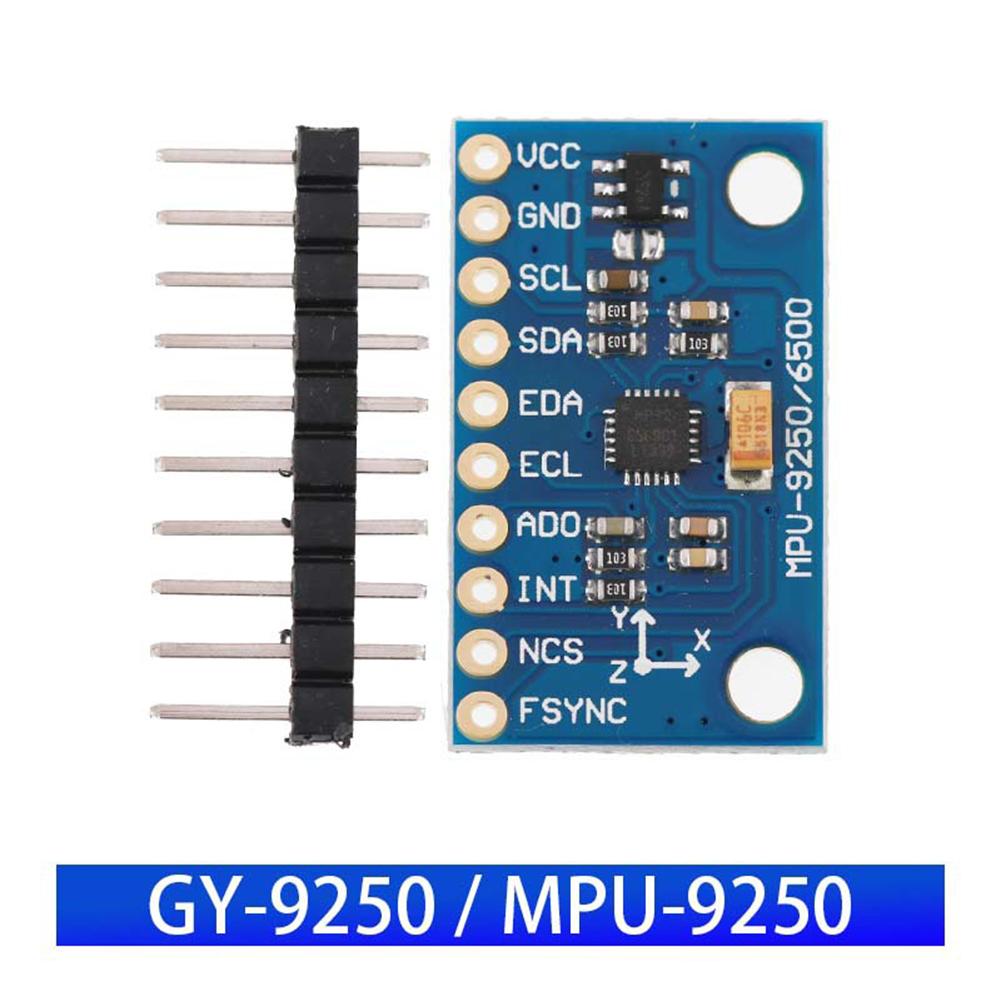 GY-9250 MPU9250 9-осевая плата-модуль датчика ориентации/9-осевой датчик Гироскоп+Акселерометр+Магнитометр Модуль датчика Питание 3-5В