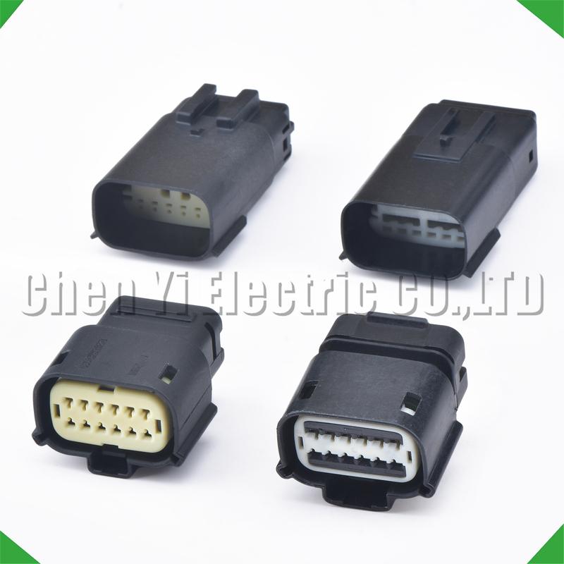 12 Pin Auto Headlight Plug Connector wiring harness plug 33472-1201 33472-1206 33482-1201 15521147 15514623 For Ford Chevrolet
